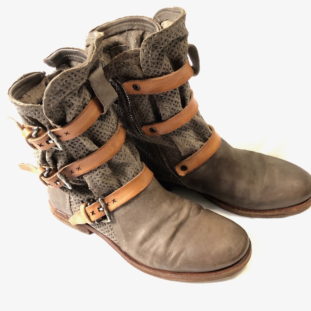 A.S.98 Slouchy Boots Sz 38